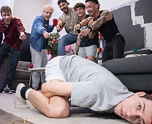 Adam Awbride fucking Cristiano's tight college ass